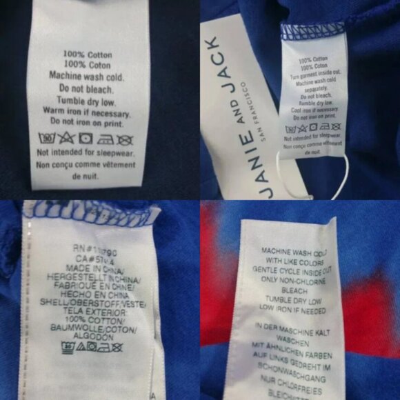 Boys Sz 4 Janie & Jack & True Religion Graphic Tee Shirt Bundle Lot of 3 - Picture 15 of 16